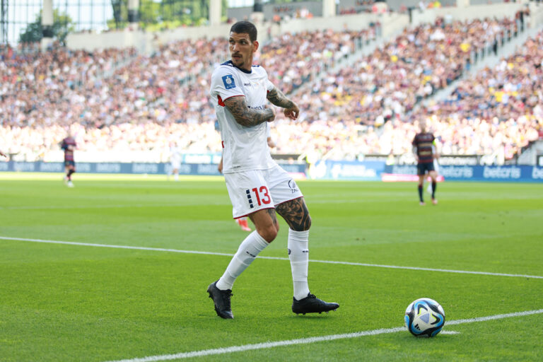 SZCZECIN 25.05.2024
PKO EKSTRAKLASA PILKA NOZNA MEZCZYZN -- POLISH PKO EKSTRAKLASA FOOTBALL MATCH POGON SZCZECIN - GORNIK ZABRZE
NZ KOSTAS TRIANTAFYLLOPOULOS
FOT. KRZYSZTOF CICHOMSKI