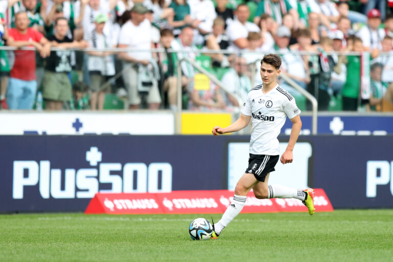 WARSZAWA 25.05.2024
MECZ 34. KOLEJKA PKO EKSTRAKLASA SEZON 2023/24 --- POLISH FOOTBALL TOP LEAGUE MATCH IN WARSAW: LEGIA WARSZAWA - ZAGLEBIE LUBIN 2:1
FILIP REJCZYK
FOT. PIOTR KUCZA/400mm.pl