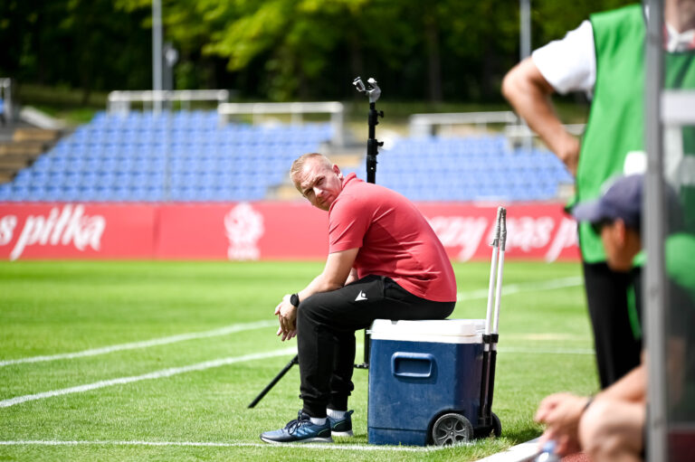 PULAWY 25.05.2024
MECZ 34. KOLEJKA II LIGA SEZON 2023/24 --- POLISH SECOND LEAGUE FOOTBALL MATCH: WISLA PULAWY - POGON SIEDLCE
MIKOLAJ RACZYNSKI
FOT. Kacper Pacocha / 400mm.pl