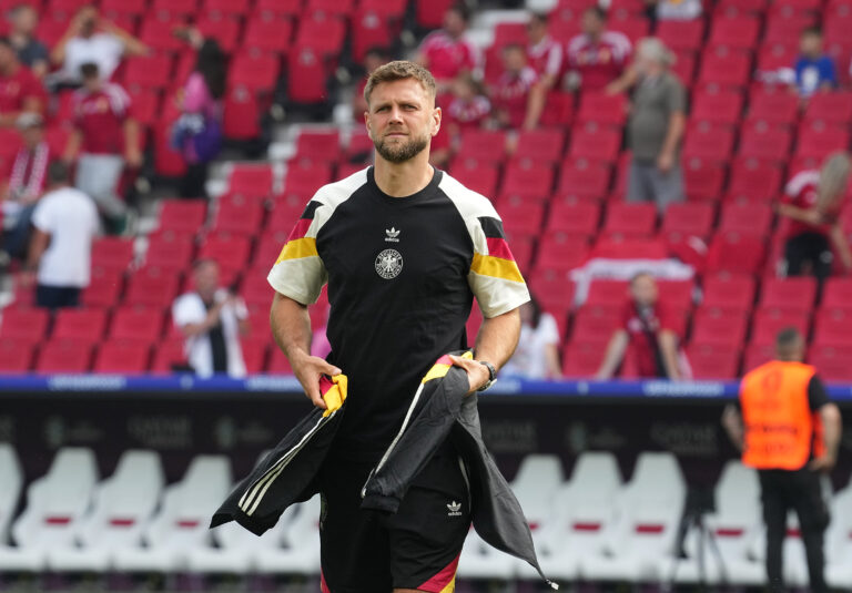 19.06.2024, Stuttgart Arena, Stuttgart, GER, EM UEFA 2024, Group A, Germany vs Hungary, im Bild
Niclas Füllkrug (Germany) 
UEFA EURO NIEMCY 2024
ME MISTRZOSTWA EUROPY W PILCE NOZNEJ PILKA NOZNA
NIEMCY v WEGRY
FOT. DEFODI IMAGES/newspix.pl / 400mm.pl

POLAND ONLY !!!
---
newspix.pl / 400mm.pl