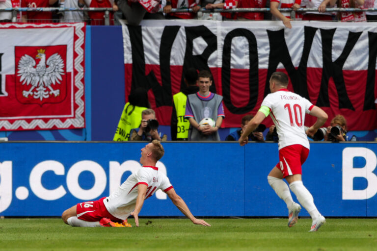 Polska. Reprezentacja Polski. fot. Grzegorz Wajda. Adam Buksa Piotr Zieliński