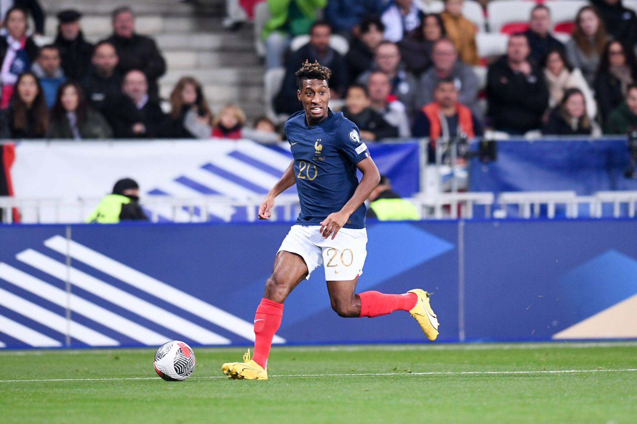 20 Kingsley COMAN (fra) during the UEFA Euro 2024, qualifications match between France and Gibraltar at Allianz Riviera on November 18, 2023 in Nice, France. (Photo by Philippe Lecoeur/FEP/Icon Sport) 
PILKA NOZNA ELIMINACJE MISTRZOSTW EUROPY FRANCJA - GIBRALTAR
FOT. ICON SPORT/newspix.pl / 400mm.pl
POLAND ONLY!!!
---
newspix.pl / 400mm.pl