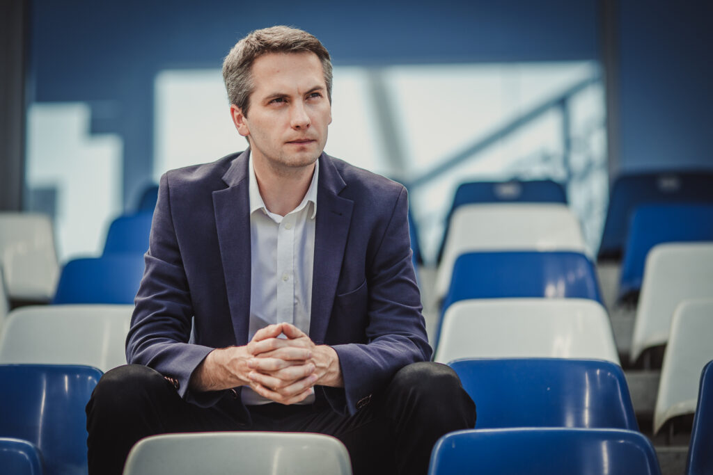 BIELSKO-BIALA 08.07.2021
FORTUNA I LIGA PODBESKIDZIE BIELSKO-BIALA 
LUKASZ PIWOROWICZ, DYREKTOR SPORTOWY PODBESKIDZIA 
FOT. JAKUB ZIEMIANIN/ 400mm.pl