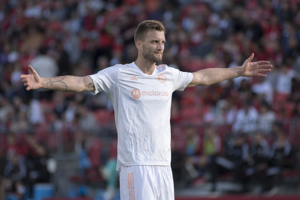 May 28, 2022, Toronto, Ontario, Canada: Kacper Przybylko (11)  in action during the MLS game between Toronto FC and Chicago Fire FC. The game ended 3-2 for Toronto FC. (Credit Image: © Angel Marchini/ZUMA Press Wire) 
LIGA MLS PILKA NOZNA 
FOT. ZUMA/newspix.pl / 400mm.pl

POLAND ONLY !!!
---
newspix.pl / 400mm.pl