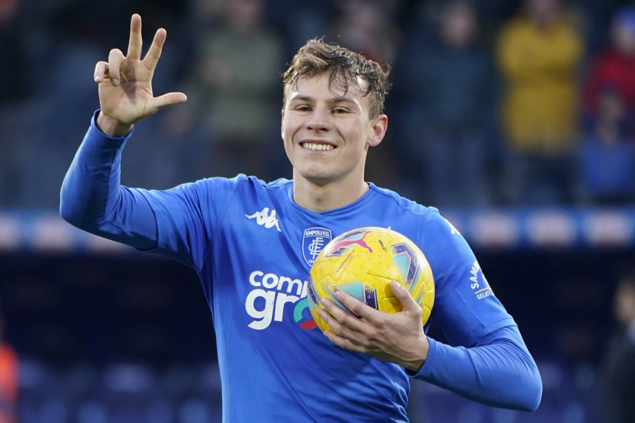 January 21, 2024, Empoli, Firenze, Italia: Sport, Soccer .Empoli vs Monza - Italian Serie A Football Championship 2023/2024 - Castellani Stadium Empoli (FI)..In the photo: Szymon Zurkowski celebrates at the end of the match (Credit Image: © Marco Bucco/LaPresse via ZUMA Press)
LIGA WLOSKA PILKA NOZNA SEZON 2023/2024
FOT. ZUMA/newspix.pl / 400mm.pl
POLAND ONLY!
---
newspix.pl / 400mm.pl