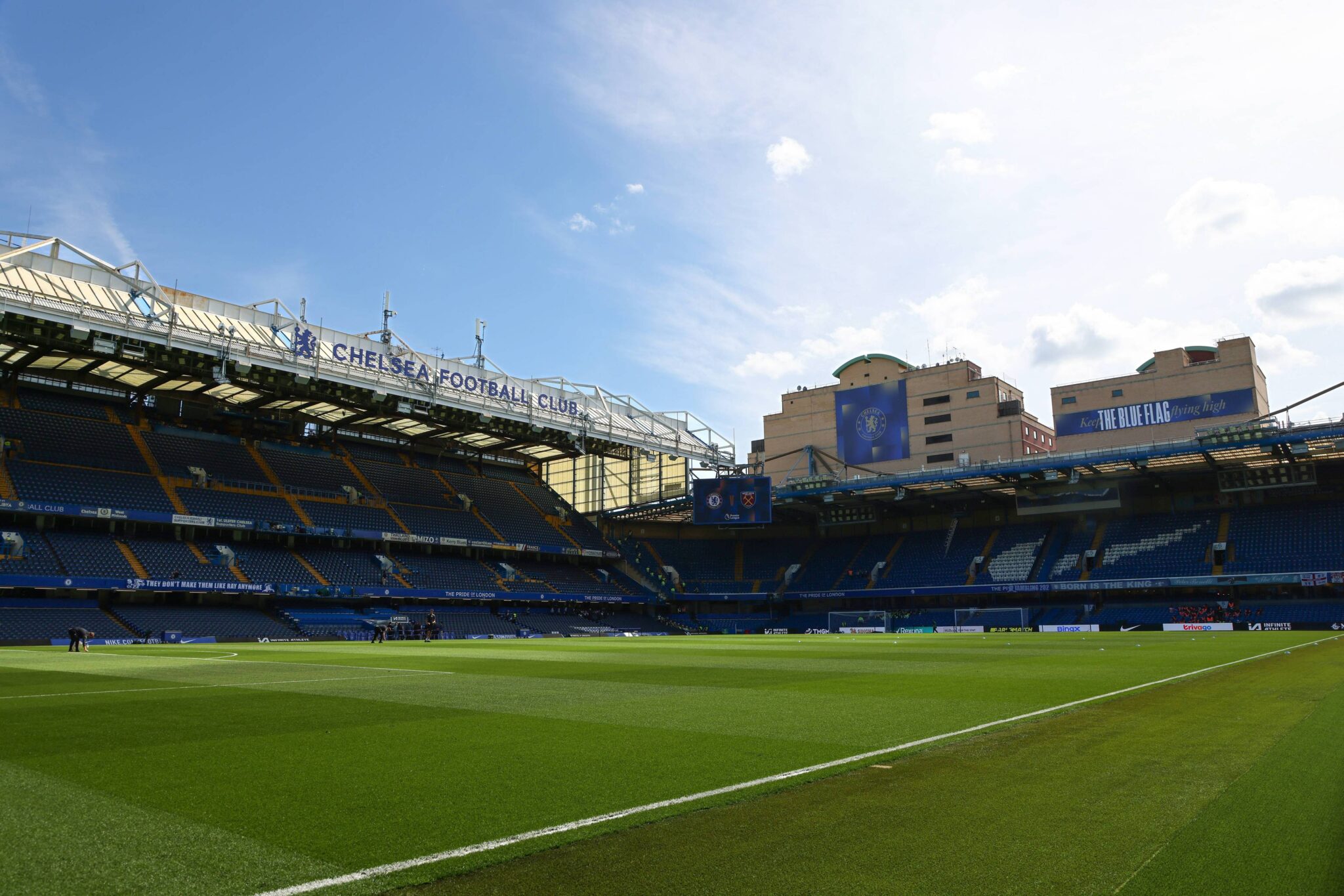 May 5, 2024, Chelsea, London, England: 5th May 2024; Stamford Bridge, Chelsea, London, England: Premier League Football, Chelsea versus West Ham United; Pitch is ready inside Stamford Bridge (Credit Image: © John Patrick Fletcher/Action Plus Sports via ZUMA Press Wire)
PILKA NOZNA LIGA ANGIELSKA SEZON 2023/2024
FOT. ZUMA/newspix.pl / 400mm.pl
POLAND ONLY!
---
newspix.pl / 400mm.pl