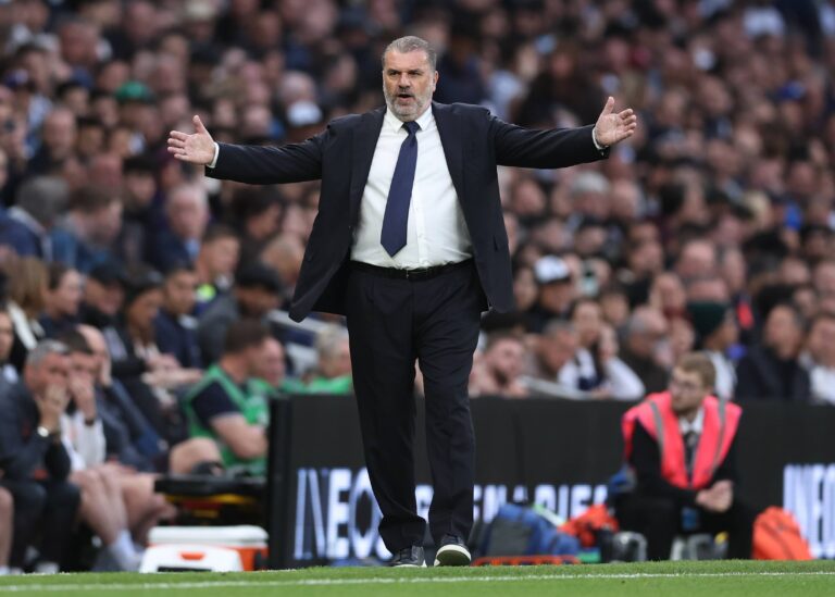 May 14, 2024, London: London, England, 14th May 2024. Ange Postecoglou coach of Tottenham during the Premier League match at the Tottenham Hotspur Stadium, London. (Credit Image: � David Klein/CSM via ZUMA Press Wire) 
LIGA ANGIELSKA PILKA NOZNA SEZON 2023/2024
FOT. ZUMA/newspix.pl / 400mm.pl

POLAND ONLY !!!
---
newspix.pl / 400mm.pl