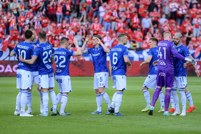 LODZ 19.05.2024
MECZ 33 KOLEJKA PKO EKSTRAKLASA SEZON 2023/24 --- POLISH FOOTBALL TOP LEAGUE MATCH IN LODZ: WIDZEW LODZ - LECH POZNAN
N/Z LECH POZNAN  
FOT. PAWEL PIOTROWSKI/ 400mm.pl