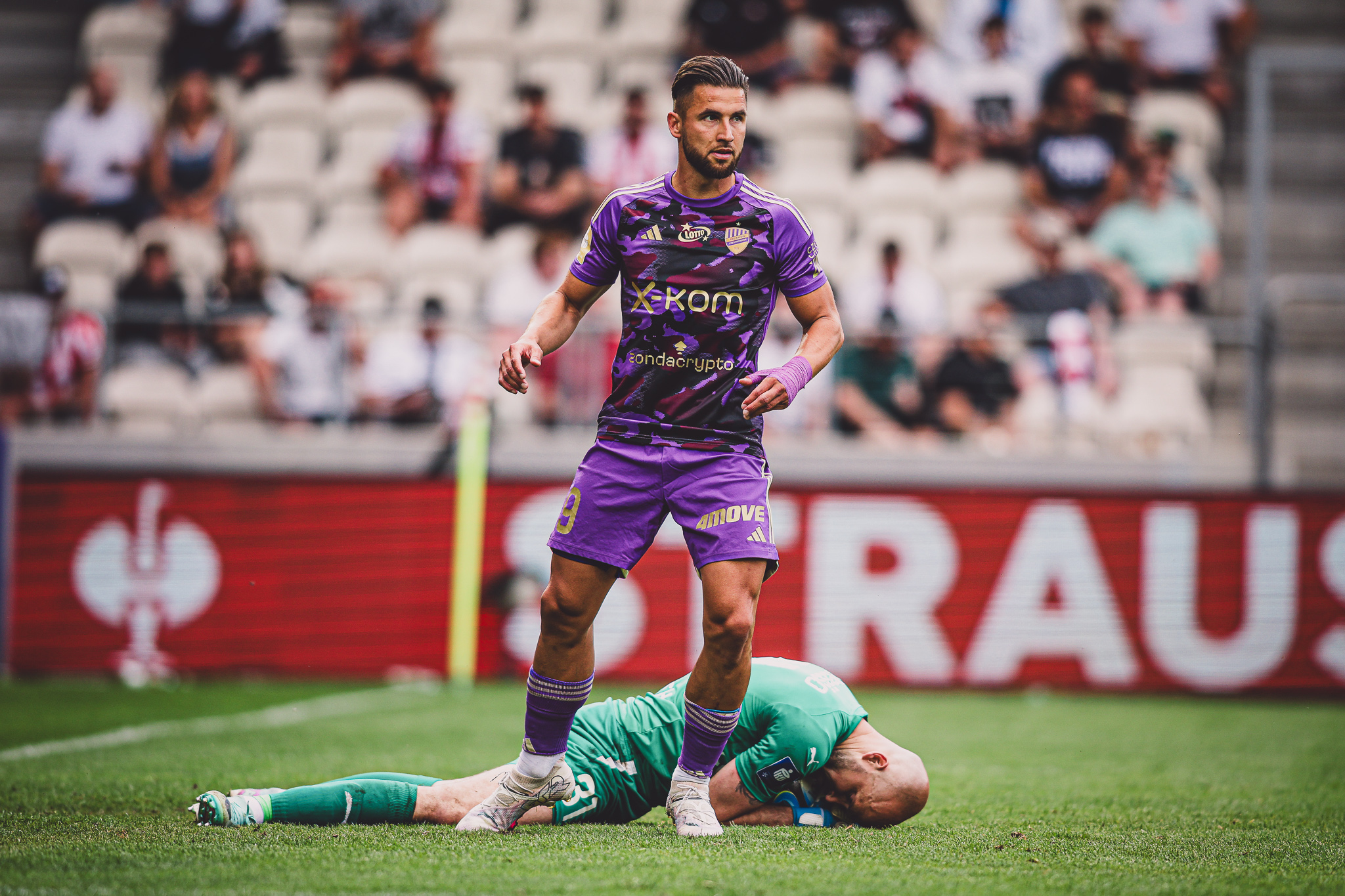 KRAKOW 19.05.2024
MECZ 33. KOLEJKA PKO EKSTRAKLASA SEZON 2023/24 --- POLISH FOOTBALL TOP LEAGUE MATCH:
CRACOVIA - RAKOW CZESTOCHOWA
NZ LUKASZ ZWOLINSKI
FOT. JAKUB ZIEMIANIN / 400mm.pl