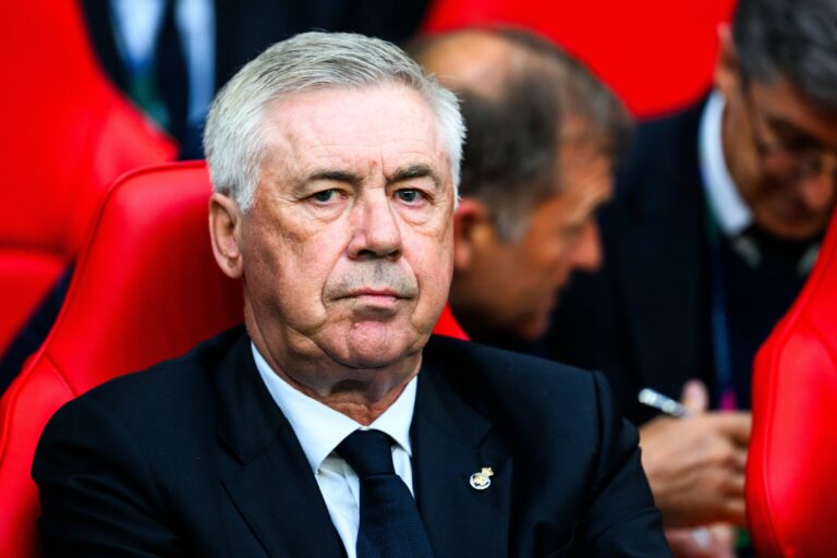 June 1, 2024, London, United Kingdom: 240601 Head coach Carlo Ancelotti of Real Madrid during the UEFA Champions League final between Dortmund and Real Madrid on June 1, 2024 in London. .Photo: Petter Arvidson / BILDBYRÃ…N / kod PA / PA0818.fotboll football soccer fotball champions league final dortmund real madrid bbeng (Credit Image: © Petter Arvidson/Bildbyran via ZUMA Press) 
LIGA MISTRZOW UEFA PILKA NOZNA SEZON 2023/2024
FOT. ZUMA/newspix.pl / 400mm.pl

POLAND ONLY !!!
---
newspix.pl / 400mm.pl