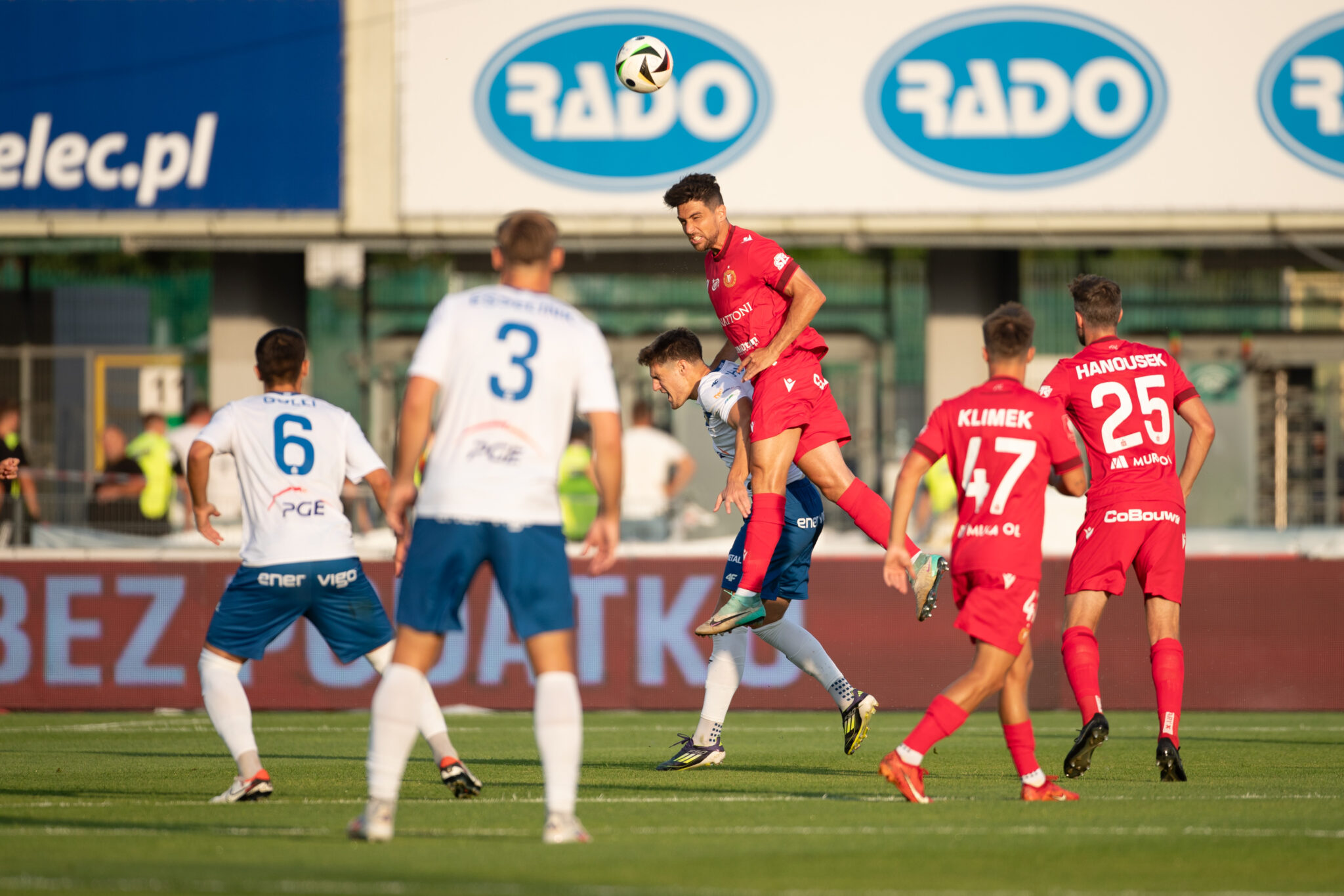 MIELEC 22.07.2024
PKO EKSTRAKLASA SEZON 2023/24 --- POLISH FOOTBALL TOP LEAGUE: STAL MIELEC - WIDZEW LODZ
NZ JUAN IBIZA
FOT. MARCIN BRYJA / 400mm.pl