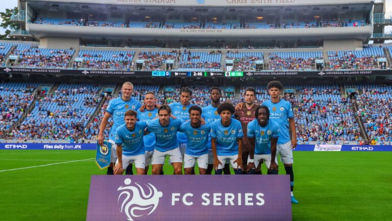 CHAPEL HILL, NC - JULY 23: Manchester City FC starting eleven pose for a photo before the FC Series against the Celtic FC at Kenan Memorial Stadium on July 23, 2024 in Chapel Hill, NC. (Credit Image: © David Jensen/Icon SMI via ZUMA Press) 
PILKA NOZNA MECZ TOWARZYSKI
FOT. ZUMA/newspix.pl / 400mm.pl
POLAND ONLY!
---
newspix.pl / 400mm.pl