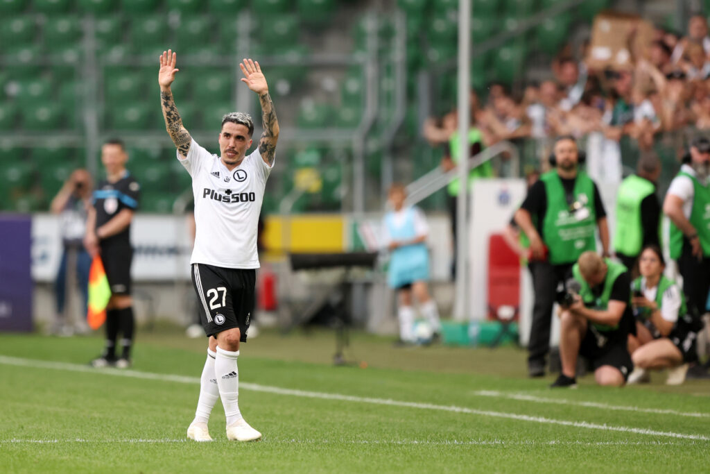 WARSZAWA 25.05.2024
MECZ 34. KOLEJKA PKO EKSTRAKLASA SEZON 2023/24 --- POLISH FOOTBALL TOP LEAGUE MATCH IN WARSAW: LEGIA WARSZAWA - ZAGLEBIE LUBIN 2:1
JOSUE
FOT. PIOTR KUCZA/400mm.pl