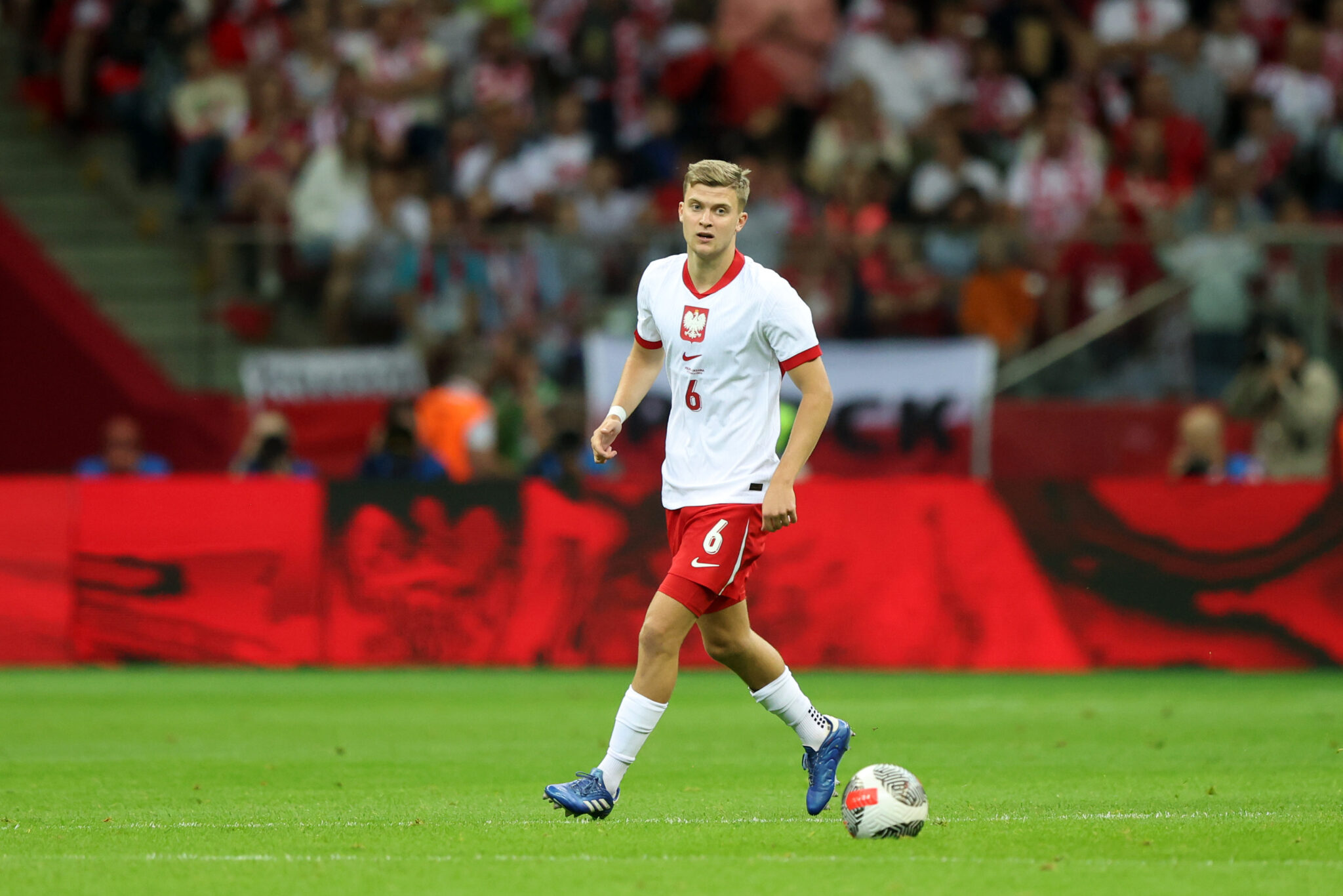 WARSZAWA 07.06.2024
MIEDZYNARODOWY MECZ TOWARZYSKI: POLSKA - UKRAINA 3:1 --- INTERNATIONAL FRIENDLY FOOTBALL MATCH IN WARSAW: POLAND - UKRAINE 3:1
JAKUB KALUZINSKI
FOT. PIOTR KUCZA/400mm.pl