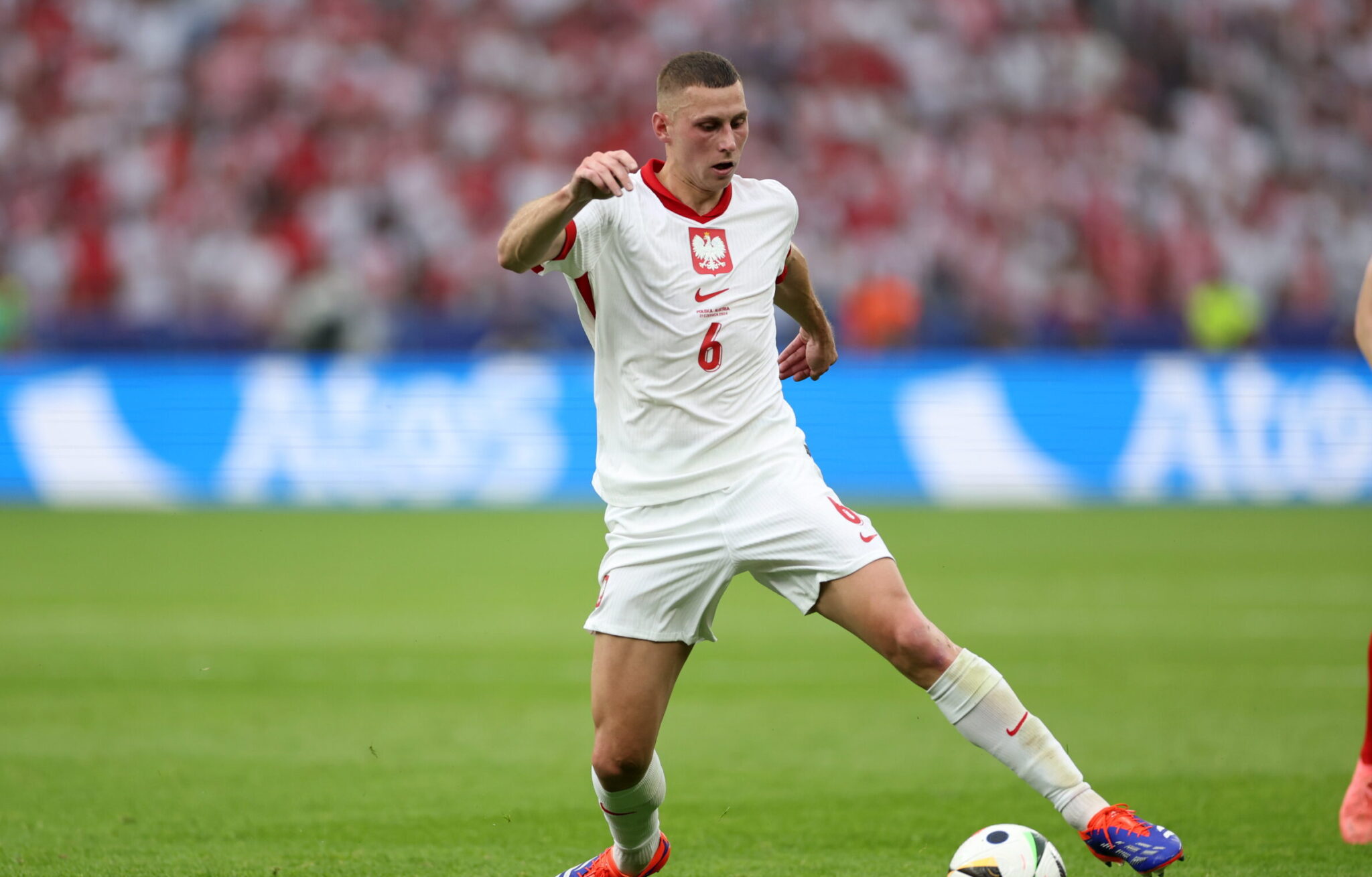 BERLIN 21.06.2024
MECZ II RUNDA GRUPA D MISTRZOSTW EUROPY 2024: POLSKA - AUSTRIA --- FIRST ROUND GROUP D UEFA EURO 2024 MATCH: POLAND - AUSTRIA
JAKUB PIOTROWSKI  
FOT. PIOTR KUCZA/400mm.pl