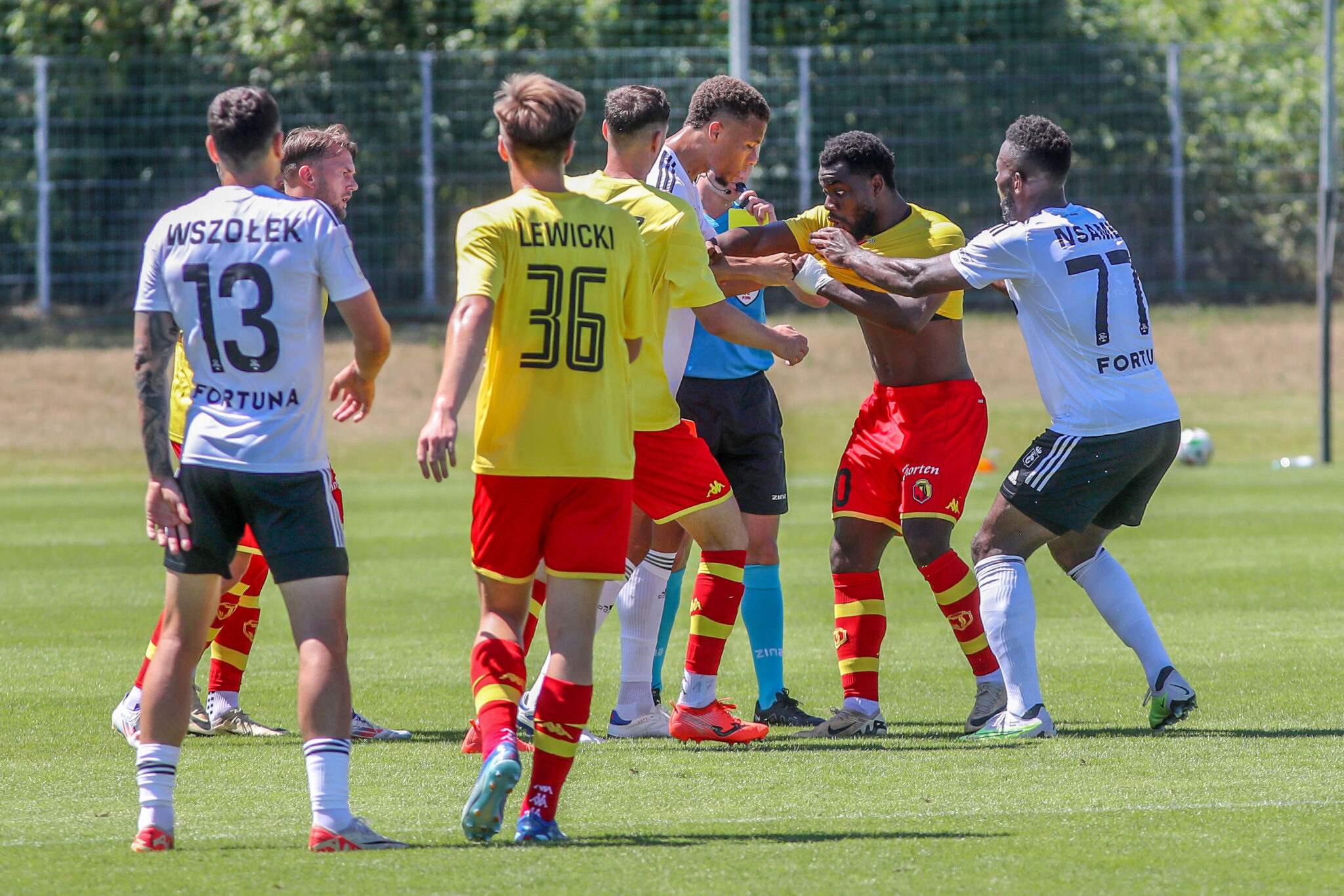 KSIAZENICE  07.06.2024
SPARING  FREINDLY MATCH  LEGIA WARSZAWA - JAGIELLONIA BIALYSTOK
STEVE KAPUADI  AFIMICO PULULU
FOT. MARCIN SZYMCZYK/400mm.pl