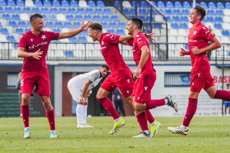 KOSOWO 18.07.2024
ELIMINACJE LIGA EUROPY KF LLAPI - WISLA KRAKOW
NZ Janis Kiakos 
FOT. SZCZEPAN JANUS / 400MM.PL