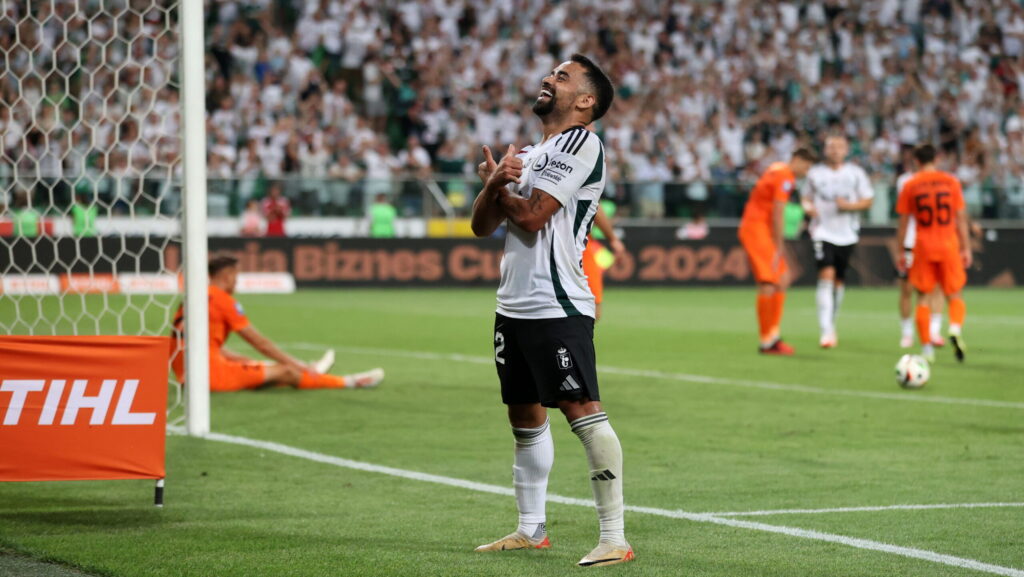 WARSZAWA 20.07.2024
MECZ 1. KOLEJKA PKO EKSTRAKLASA SEZON 2024/25 --- POLISH FOOTBALL TOP LEAGUE MATCH IN WARSAW: LEGIA WARSZAWA - ZAGLEBIE LUBIN 2:0
LUQUINHAS
FOT. PIOTR KUCZA/400mm.pl