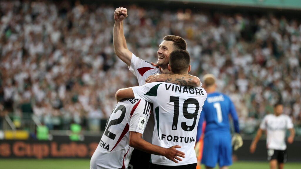 WARSZAWA 20.07.2024
MECZ 1. KOLEJKA PKO EKSTRAKLASA SEZON 2024/25 --- POLISH FOOTBALL TOP LEAGUE MATCH IN WARSAW: LEGIA WARSZAWA - ZAGLEBIE LUBIN 2:0
LUQUINHAS  MARC GUAL  RUBEN VINAGRE
FOT. PIOTR KUCZA/400mm.pl