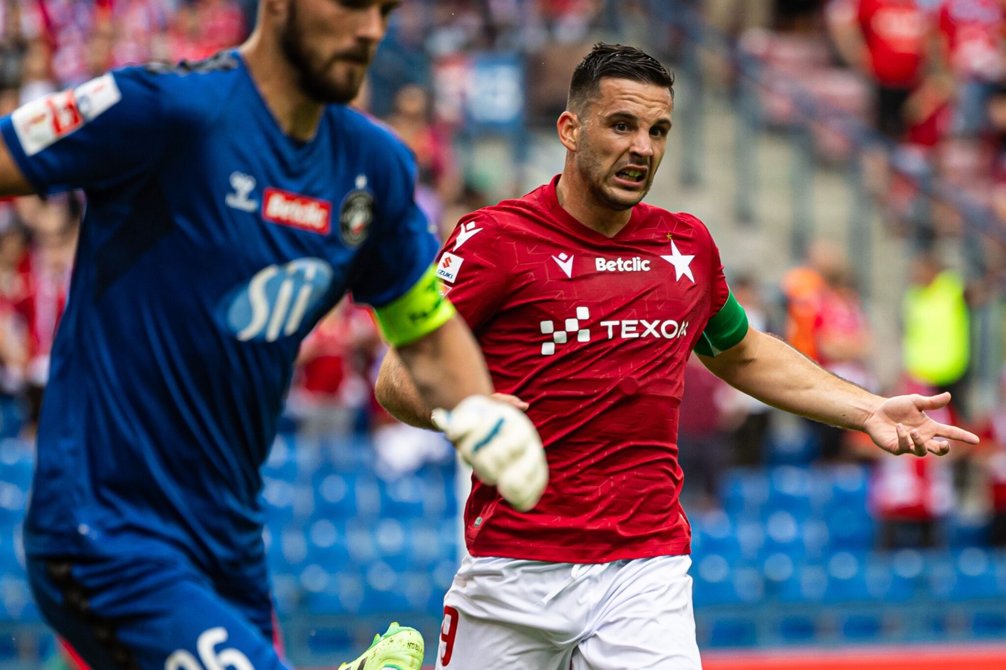 KRAKOW, 28.07.2024
BETCLIC I LIGA PILKA NOZNA MECZ WISLA KRAKOW - POLONIA WARSZAWA
POLISH 2ND DIVISION LEAGUE FOOTBALL GAME WISLA KRAKOW - POLONIA WARSZAWA
NZ ANGEL RODADO
FOT. ZUZA TWARDOSZ / 400mm.pl