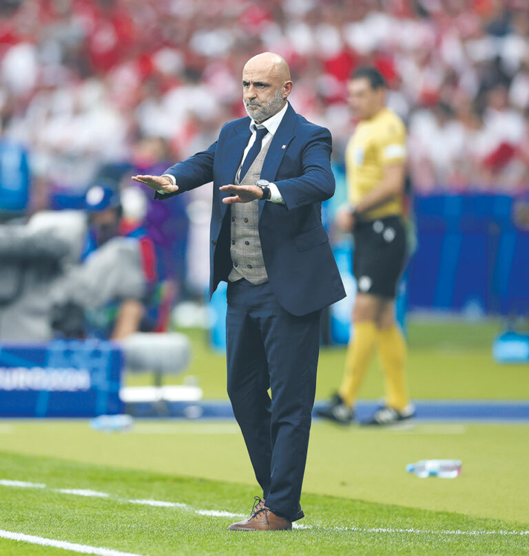 BERLIN 21.06.2024
MECZ II RUNDA GRUPA D MISTRZOSTW EUROPY 2024: POLSKA - AUSTRIA --- FIRST ROUND GROUP D UEFA EURO 2024 MATCH: POLAND - AUSTRIA
TRENER MICHAL PROBIERZ  
FOT. PIOTR KUCZA/400mm.pl