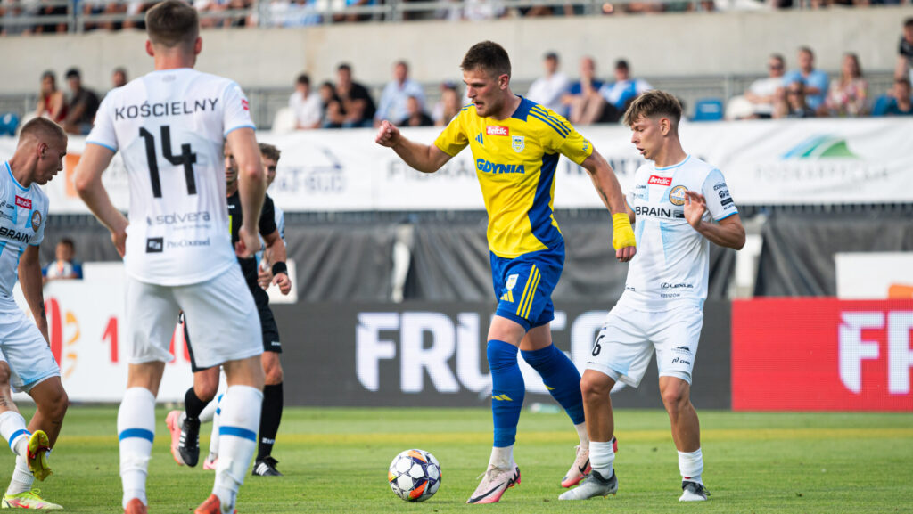 RZESZOW 22.07.2024
MECZ 1. KOLEJKA BETCLIC I LIGA SEZON 2024/25 --- POLISH FIRST LEAGUE FOOTBALL MATCH: STAL RZESZOW - ARKA GDYNIA
KAROL CZUBAK
FOT. MICHAL TRZPIS/400MM.PL