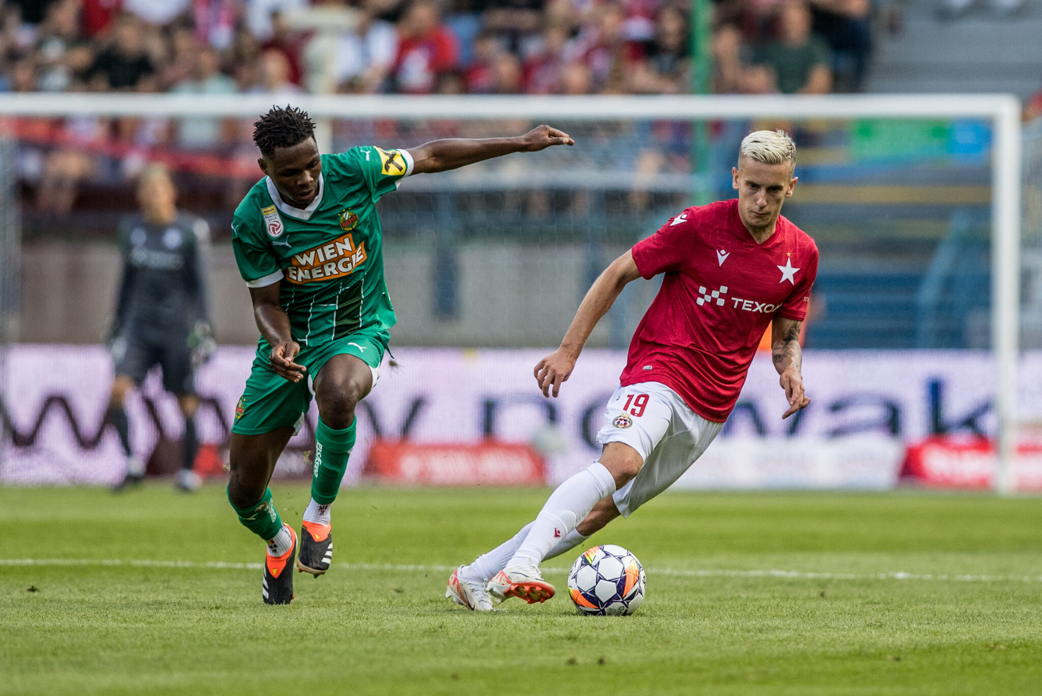 KRAKOW 25.07.2024 
ELIMINACJE LIGA EUROPY PILKA NOZNA
WISLA KRAKOW - SK RAPID WIEDEN 
NZ Olivier Sukiennicki 
FOT JAKUB GRUCA / 400mm.pl