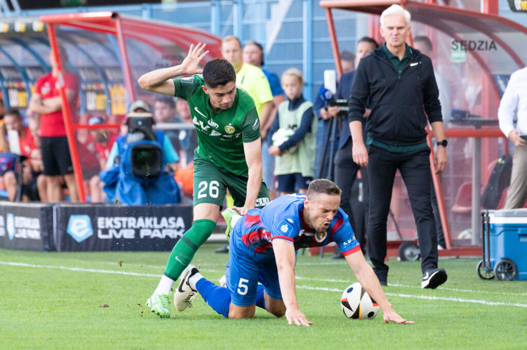 Gliwice 28.07.2024
MECZ 2. KOLEJKA PKO EKSTRAKLASA PILKI NOZNEJ SEZON 2024/25 --- POLISH FOOTBALL TOP LEAGUE MATCH: PIAST GLIWICE - SLASK WROCLAW
Burak Ince , TOMAS HUK , Jacek Magiera
FOT. PAWEL LIPNICKI/400mm.pl