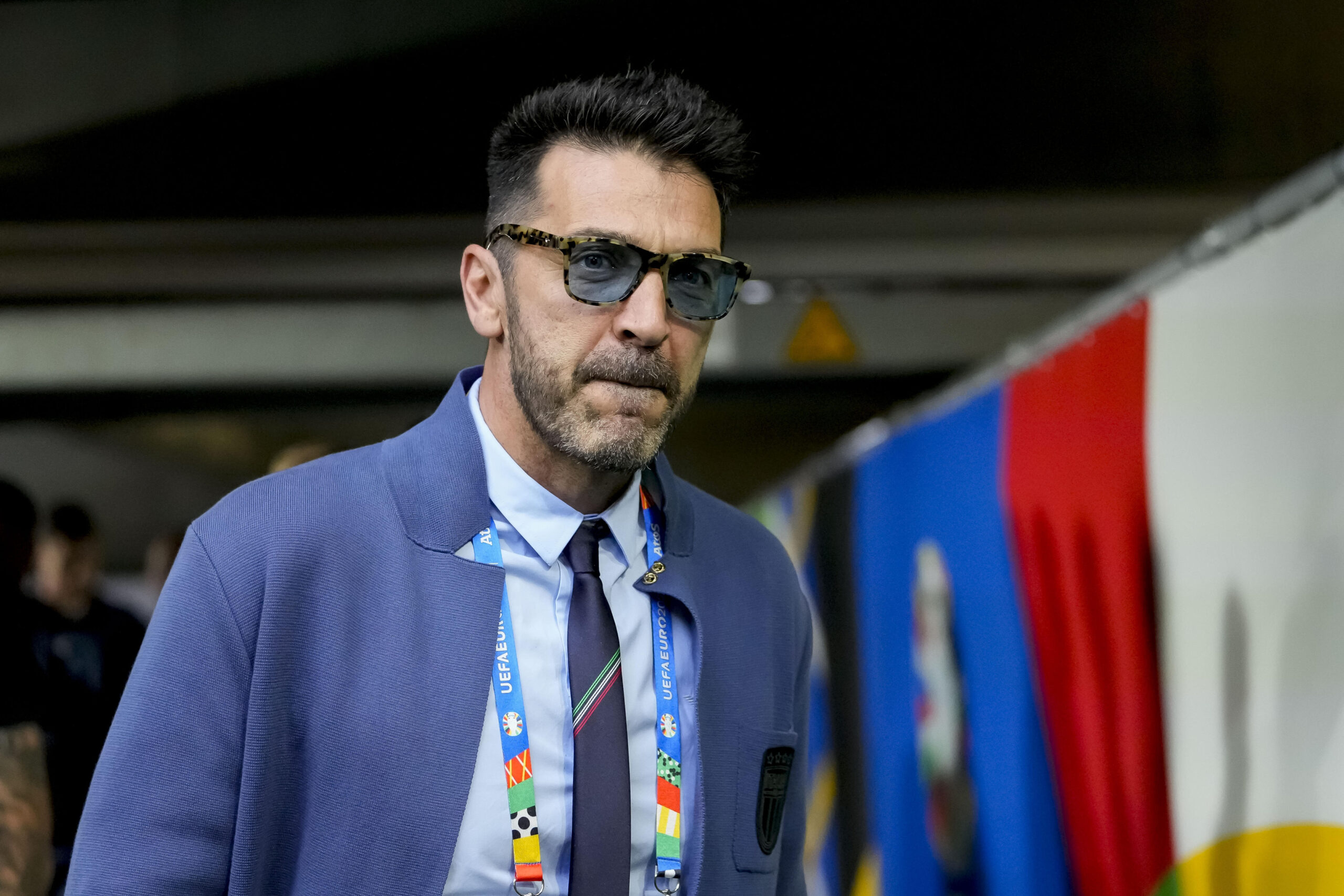 Gianluigi Buffon (Italy) schaut waehrend des Spiels der UEFA EURO 2024 - Gruppe B zwischen Spanien und Italien, Arena AufSchalke am 20. June 2024 in Gelsenkirchen, Deutschland. (Foto von Alex Gottschalk/DeFodi Images)     

Gianluigi Buffon (Italy) looks on during the UEFA EURO 2024 - Group B match between Spain and Italy at Arena AufSchalke on June 20, 2024 in Gelsenkirchen, Germany. (Photo by Alex Gottschalk/DeFodi Images)  
MISTRZOSTWA EUROPY W PILCE NOZNEJ EURO 2024 MECZ  HISZPANIA VS WLOCHY
FOT.DEFODI IMAGES/newspix.pl / 400mm.pl
POLAND ONLY!

---
newspix.pl / 400mm.pl