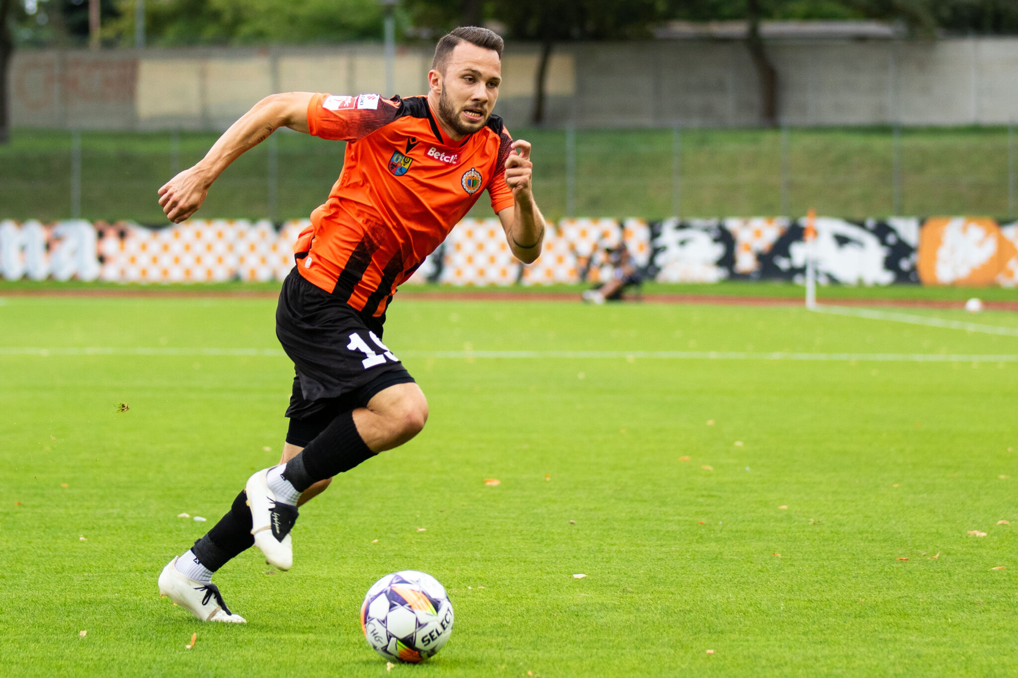 GLOGOW 09.08.2024
MECZ 4. KOLEJKA BETCLIC I LIGA SEZON 2024/25 --- POLISH FIRST LEAGUE FOOTBALL MATCH: CHROBRY GLOGOW - GKS TYCHY
PATRYK MUCHA
FOT. JAKUB WIECZOREK/400MM.PL