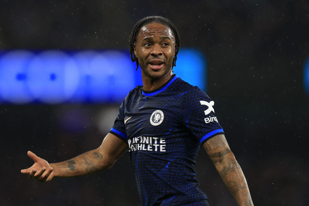 February 17, 2024, Manchester, Manchester, United Kingdom: Raheem Sterling of Chelsea during the Premier League match Manchester City vs Chelsea at Etihad Stadium, Manchester, United Kingdom, 17th February 2024. (Credit Image: © Conor Molloy/News Images via ZUMA Press Wire)
PILKA NOZNA LIGA ANGIELSKA SEZON 2023/2024
FOT. ZUMA/newspix.pl / 400mm.pl
POLAND ONLY!
---
newspix.pl / 400mm.pl