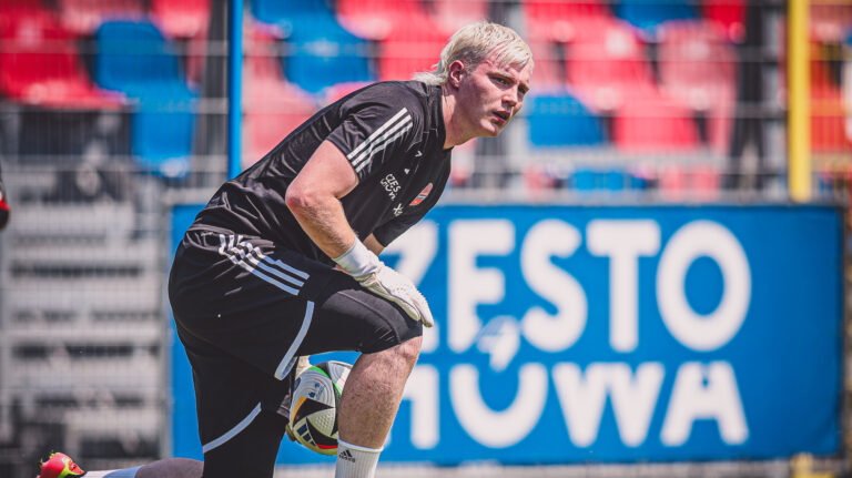 CZESTOCHOWA, 11.07.2024
PKO EKSTRAKLASA SEZON 2024/25 --- POLISH FOOTBALL TOP LEAGUE : RAKOW CZESTOCHOWA
KRISTOFFER KLAESSON
FOT. JAKUB ZIEMIANIN / 400mm.pl