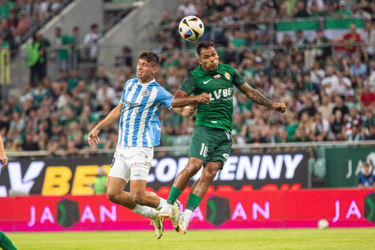 WROCLAW 01.08.2024
MECZ II RUNDA ELIMINACYJNA LIGA KONFERENCJI EUROPY SEZON 2024/25 --- UEFA EUROPA CONFERENCE LEAGUE SECOND QUALIFYING ROUND MATCH: SLASK WROCLAW - RIGA FC
nz MATIAS NAHUEL LEIVA REGINALDO RAMIRES
FOT. ERNEST KOLODZIEJ/400mm.pl