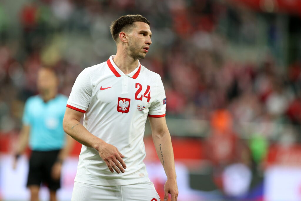 WROCLAW 01.06.2021
MIEDZYNARODOWY MECZ TOWARZYSKI: POLSKA - ROSJA 1:1 --- INTERNATIONAL FRIENDLY FOOTBALL MATCH: POLAND - RUSSIA 1:1
JAKUB SWIERCZOK
FOT. PIOTR KUCZA/ 400mm.pl