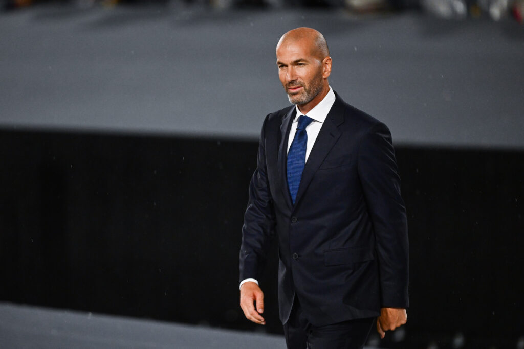 Zinedine ZIDANE during opening ceremony the Paris 2024 Olympic Games on July 26, 2024 in Paris, France. (Photo by Baptiste Fernandez/Icon Sport)
FOT. ICON SPORT/newspix.pl / 400mm.pl
POLAND ONLY!
---
newspix.pl / 400mm.pl
OLIMPIADA LETNIE IGRZYSKA OLIMPIJSKIE 
CEREMONIA OTWARCIA