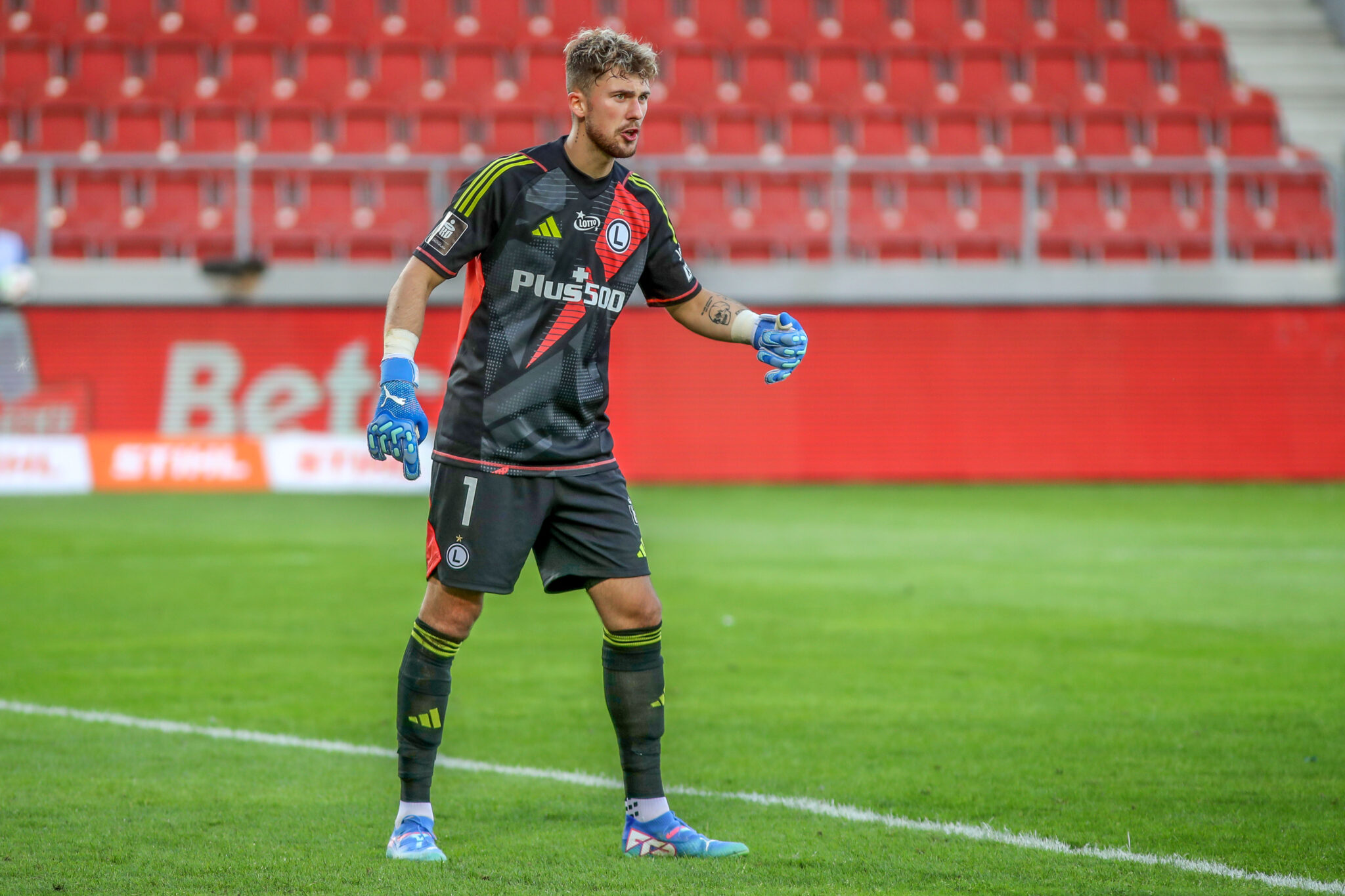 KRAKOW  11.08.2024
PKO EKSTRAKLASA  4 KOLEJKA PUSZCZA NIEPOLOMICE - LEGIA WARSZAWA 
KACPER TOBIASZ
FOT. MARCIN SZYMCZYK/400mm.pl