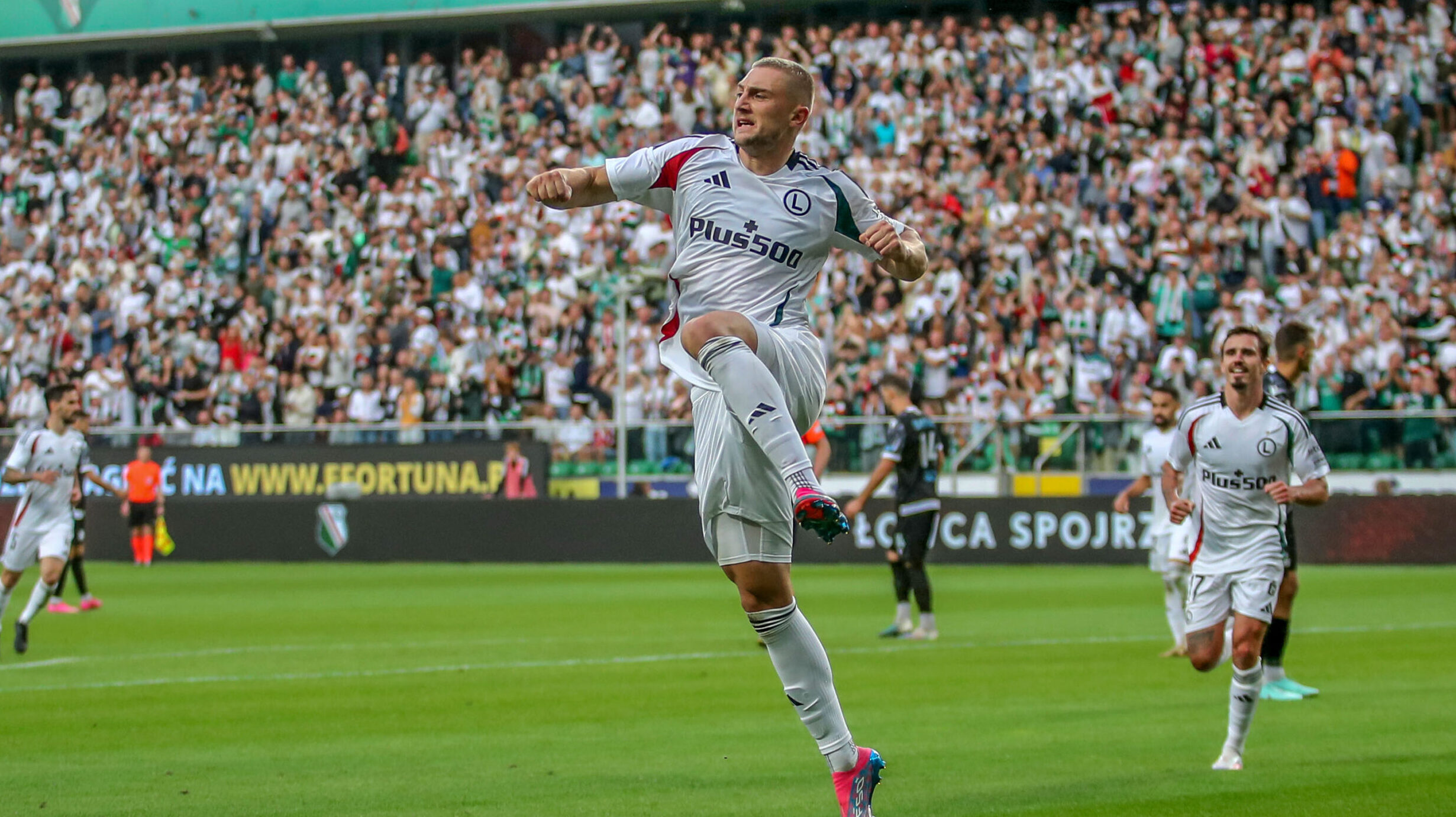 WARSZAWA 22.08.2024
PIERWSZY MECZ IV RUNDA ELIMINACYJNA LIGA KONFERENCJI SEZON 2024/25 --- UEFA CONFERENCE LEAGUE FOURTH QUALIFYING ROUND FIRST MATCH IN WARSAW: LEGIA WARSZAWA - DRITA GNJILANE
BLAZ KRAMER  RADOSC
FOT. MARCIN SZYMCZYK/400mm.pl