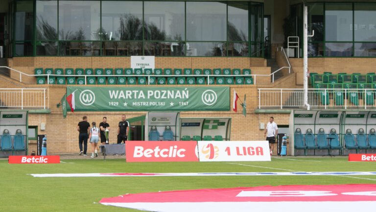 GRODZISK WIELKOPOLSKI 27.07.2024
SPORT PILKA NOZNA FOOTBALL
BETCLIC I LIGA SEZON 2024/25
MECZ WARTA POZNAN - WISLA PLOCK
POLISH FIRST LEAGUE FOOTBALL WARTA POZNAN - WISLA PLOCK
NZ stadion reklama marketing betclic
FOT. TOMASZ BROWARCZYK / 400mm.pl