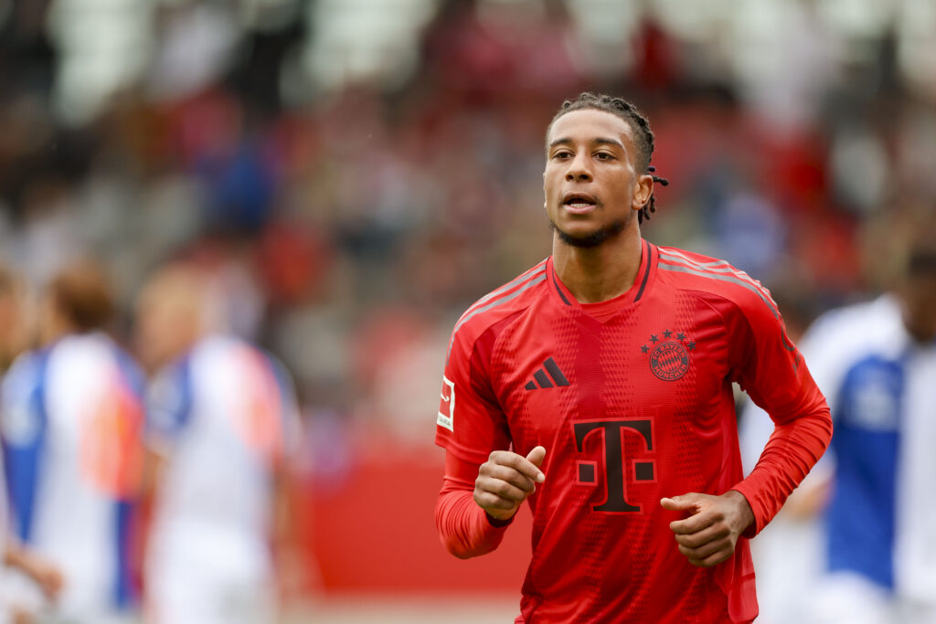 Michael Olise (FC Bayern Muenchen) schaut waehrend des Freundschaftsspiels zwischen FC Bayern Muenchen und Grasshoppers Club Zuerich im FC Bayern Campus am 20. August 2024 in Muenchen, Deutschland. (Foto von Marco Steinbrenner/DeFodi Images) +++ 

Michael Olise (FC Bayern Muenchen) looks on during the Friendly match between FC Bayern Muenchen and Grasshoppers Club Zuerich at FC Bayern Campus on August 20, 2024 in Munich, Germany. (Photo by Marco Steinbrenner/DeFodi Images) DFB / DFL REGULATIONS PROHIBIT ANY USE OF PHOTOGRAPHS AS IMAGE SEQUENCES AND/OR QUASI-VIDEO. 
MECZ TOWARZYSKI PILKA NOZNA SEZON 2024/2025
FOT. DEFODI IMAGES/newspix.pl / 400mm.pl

POLAND ONLY !!
---
newspix.pl / 400mm.pl