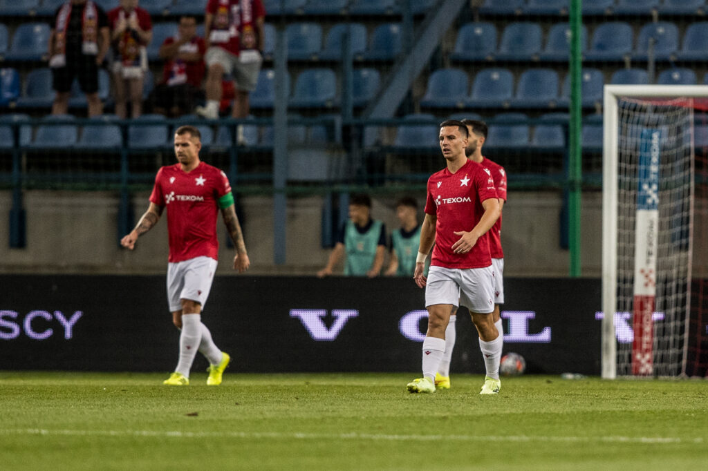 KRAKOW 22.08.2024 
ELIMINACJE LIGA KONFERENCJI PILKA NOZNA SPORT
WISLA KRAKOW - CERCLE BRUGGE 
NZ Angel Rodado 
FOT JAKUB GRUCA / 400mm.pl