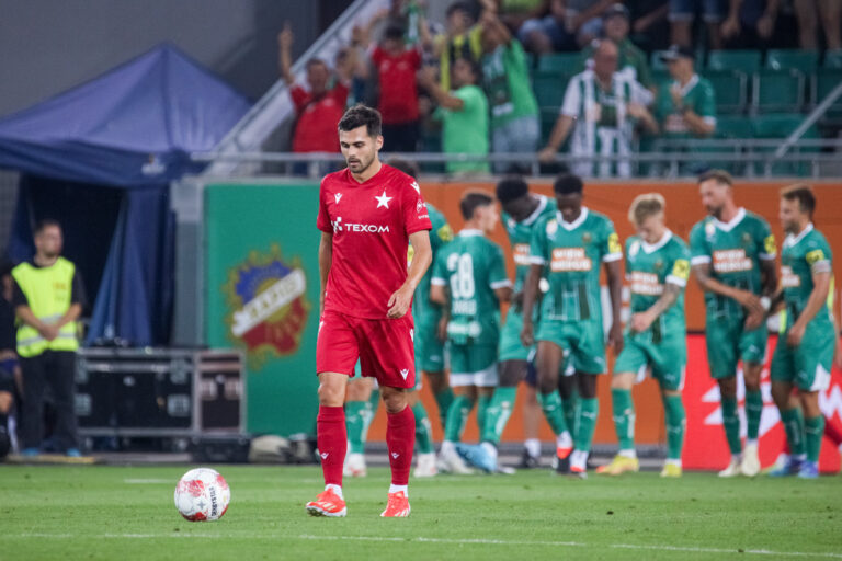 WIEDEN 01.08.2024
ELIMINACJE DO LIGI EUROPY SEZON 2024/2025 PLAY- OFF QUALIFICATIONS UEFA EUROPE LEAGUE MATCH: SK Rapid Wieden - Wisla Krakow
NZ SMUTEK ANGEL BAENA
FOT. JACEK STANISLAWEK / 400mm.pl