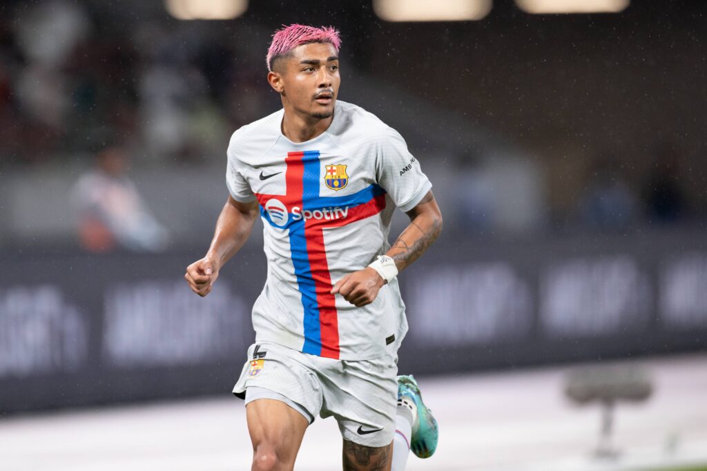 Julian Araujo (Barcelona),
June 6, 2023 - Football / Soccer : Friendly match between Vissel Kobe 0-2 FC Barcelona at the Japan National Stadium in Tokyo, Japan. The game was arranged to honor former Barcelona player Andres Iniesta who has represented both clubs. (Photo by AFLO SPORT) 
 MECZ TOWARZYSKI PILKA NOZNA 
FOT.AFLO/newspix.pl / 400mm.pl
POLAND ONLY!
---
newspix.pl / 400mm.pl