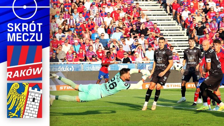 SKRÓT MECZU: Raków Częstochowa 0:1 Piast Gliwice