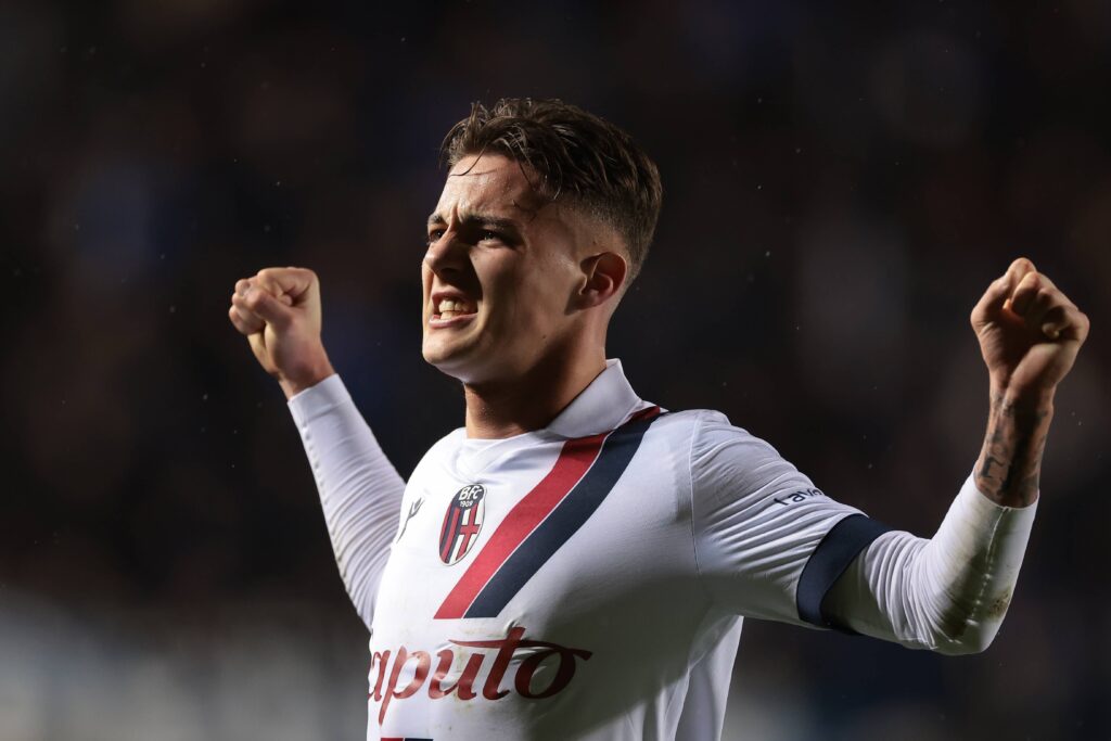 March 3, 2024, Bergamo: Bergamo, Italy, 3rd March 2024. Kacper Urbanski of Bologna FC celebrates the 2-1 victory following the final whistle of the Serie A match at Gewiss Stadium, Bergamo. (Credit Image: � Jonathan Moscrop/CSM via ZUMA Press Wire)
PILKA NOZNA LIGA WLOSKA SEZON 2023/2024
FOT. ZUMA/newspix.pl / 400mm.pl
POLAND ONLY!
---
newspix.pl / 400mm.pl