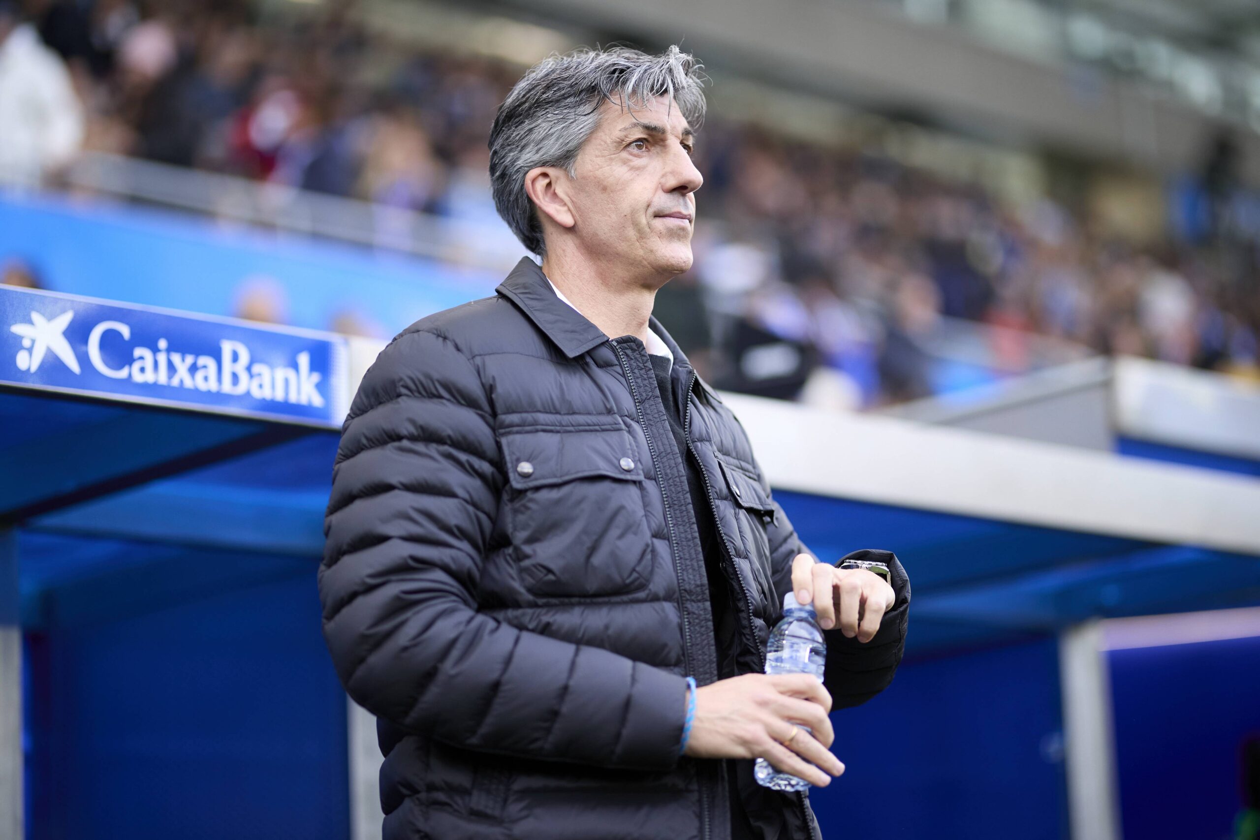 March 31, 2024, Vitoria, Alava, SPAIN: Imanol Alguacil head coach of Real Sociedad looks on prior to the LaLiga EA Sports match between Deportivo Alaves and Real Sociedad at Mendizorrotza on March 31, 2024, in Vitoria, Spain. (Credit Image: © Ricardo Larreina/AFP7 via ZUMA Press Wire) 
LIGA HISZPANSKA PILKA NOZNA SEZON 2023/2024
FOT. ZUMA/newspix.pl / 400mm.pl

POLAND ONLY !!!
---
newspix.pl / 400mm.pl