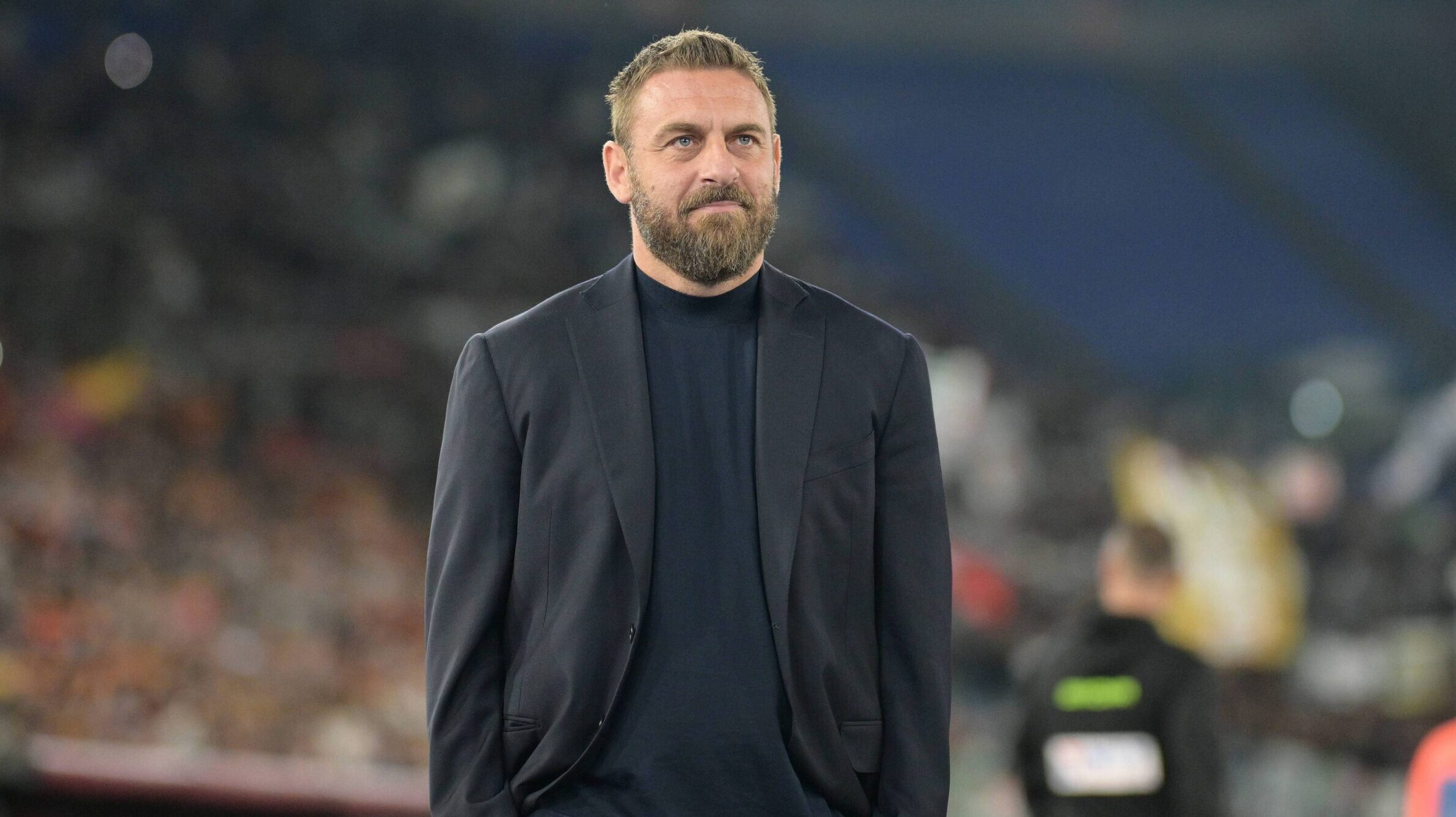 May 5, 2024, Roma, Italia: Roma&#x2019;s head coach Daniele De Rossi during the Serie A Tim soccer match between Roma and Juventus at the Rome&#039;s Olympic stadium, Italy - Sunday  May 5, 2024 - Sport  Soccer ( Photo by Alfredo Falcone/LaPresse  (Credit Image: © Alfredo Falcone/LaPresse via ZUMA Press)
PILKA NOZNA LIGA WLOSKA SEZON 2023/2024
FOT. ZUMA/newspix.pl / 400mm.pl
POLAND ONLY!
---
newspix.pl / 400mm.pl