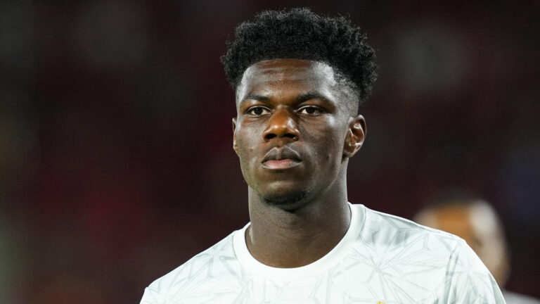 August 18, 2024, Mallorca, Mallorca, SPAIN: Aurelien Tchouameni of Real Madrid looks on during the Spanish league, La Liga EA Sports, football match played between RCD Mallorca and Real Madrid at Son Moix stadium on August 18, 2024, in Mallorca, Spain. (Credit Image: © Oscar J Barroso/AFP7 via ZUMA Press Wire)
LIGA HISZPANSKA PILKA NOZNA SEZON 2024/2025
FOT. ZUMA/newspix.pl / 400mm.pl
POLAND ONLY!
---
newspix.pl / 400mm.pl