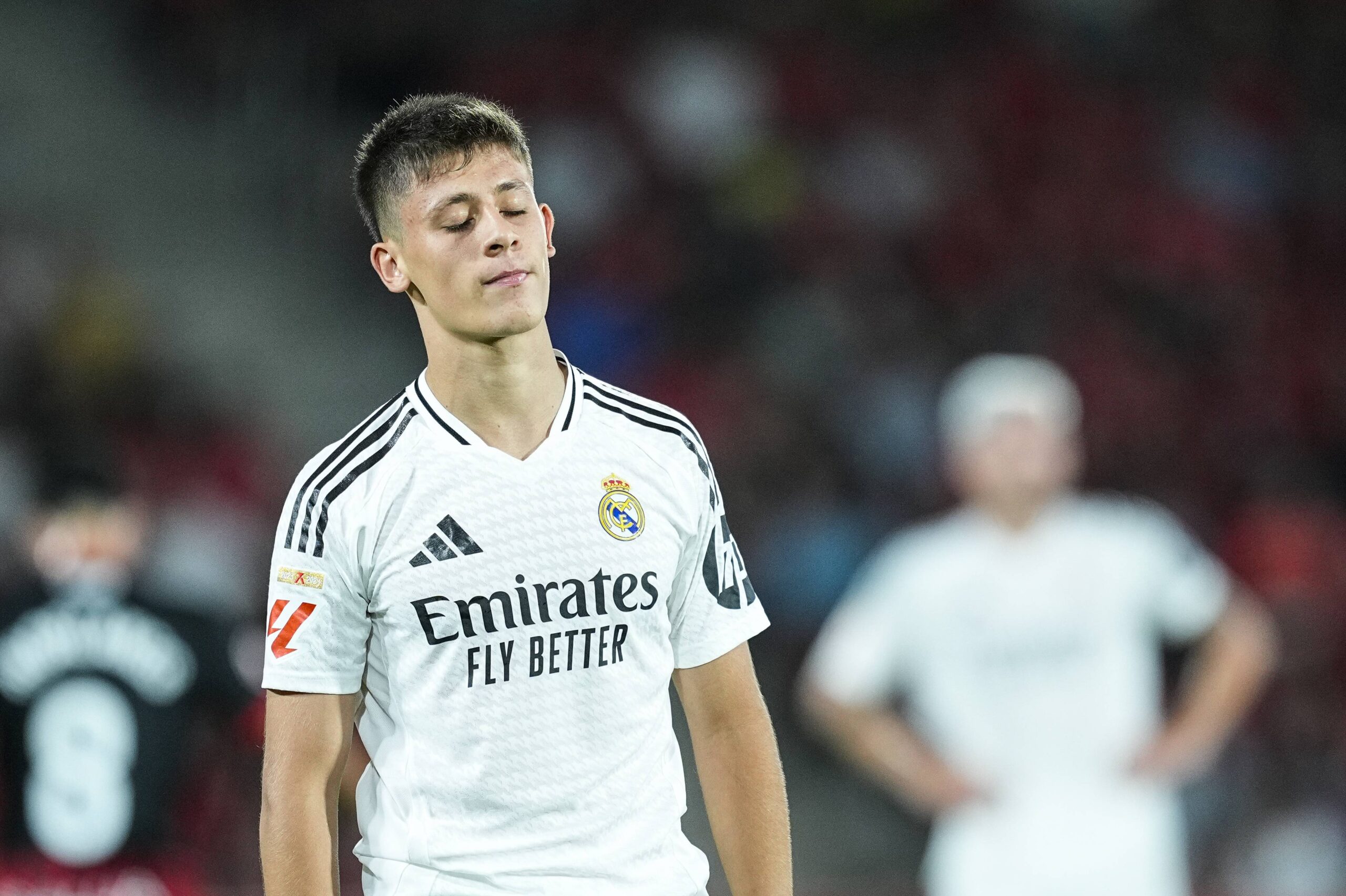 August 19, 2024, Mallorca, Mallorca, SPAIN: Arda Guler of Real Madrid gestures during the Spanish league, La Liga EA Sports, football match played between RCD Mallorca and Real Madrid at Son Moix stadium on August 18, 2024, in Mallorca, Spain. (Credit Image: © Oscar J Barroso/AFP7 via ZUMA Press Wire) 
LIGA HISZPANSKA PILKA NOZNA SEZON 2024/2025
FOT. ZUMA/newspix.pl / 400mm.pl

POLAND ONLY !!!
---
newspix.pl / 400mm.pl