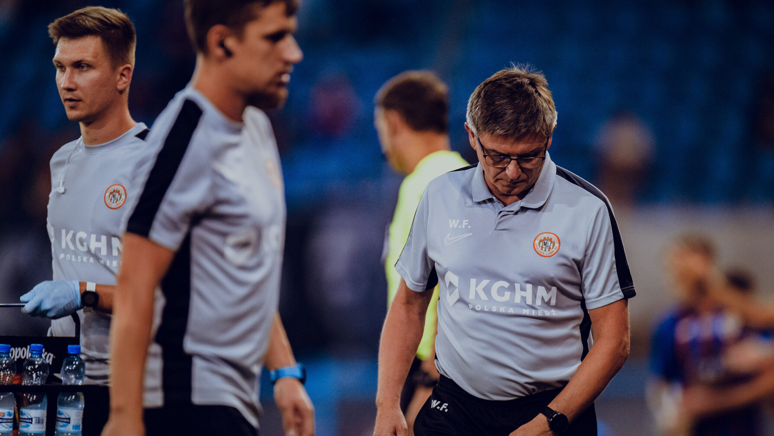 24.08.2024 Gliwice.
Piłka nożna. PKO Ekstraklasa.
Piast Gliwice - Zagłębie Lubin .
Waldemar Fornalik .
Fot. Irek Dorozanski