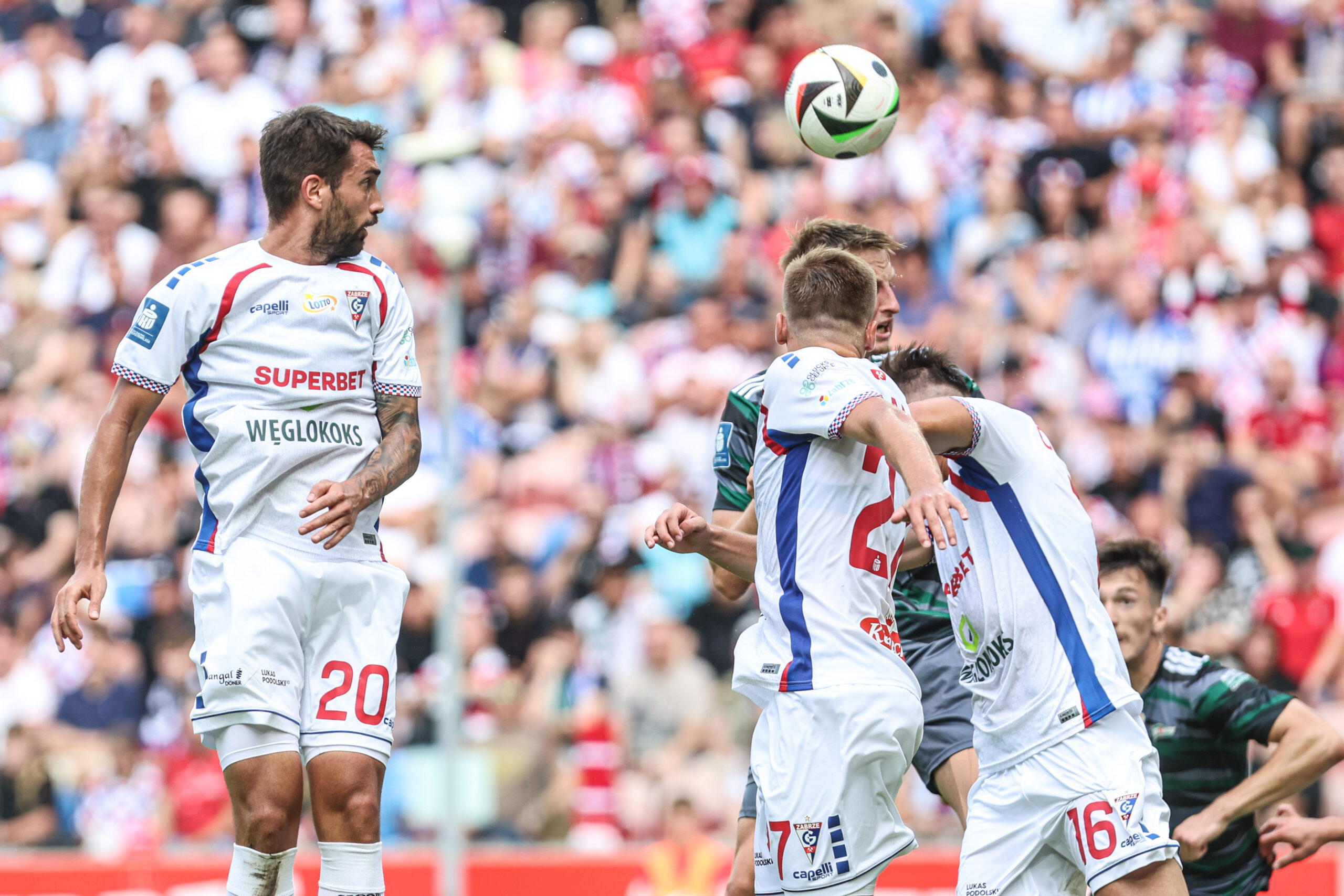 ZABRZE 01.09.2024
MECZ PKO EKSTRAKLASA SEZON 2024/25  POLISH FOOTBALL TOP LEAGUE MATCH : GORNIK ZABRZE - LECHIA GDANSK
JOSEMA SANCHEZ
FOT. MICHAL CHWIEDUK / 400mm.pl